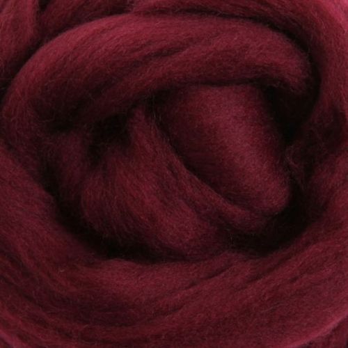 Wool Sliver - Aubergine M