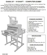 Diana 24inch 16 shaft Dobby Loom by Leclerc