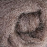 Wool Sliver - Medium grey - natural C
