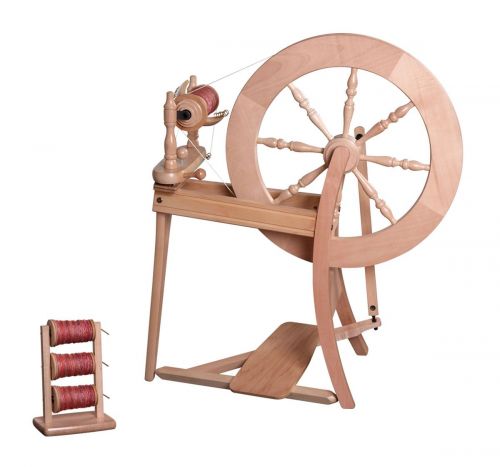 Traditional Spinning Wheel by Ashford - lacquered